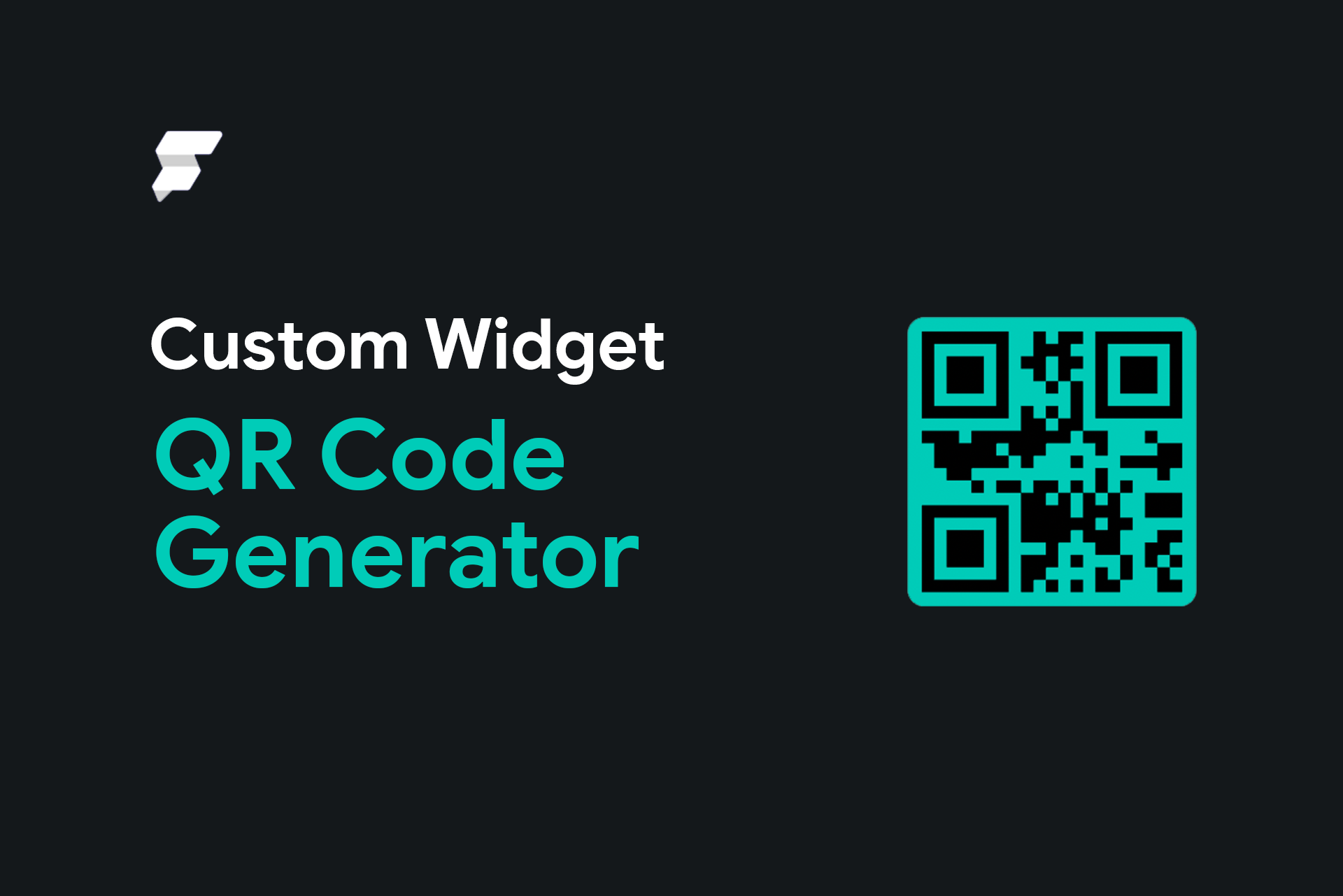 Building A QR Code Generator Custom Widget   Custom Widget Qr Code Tall Cover 