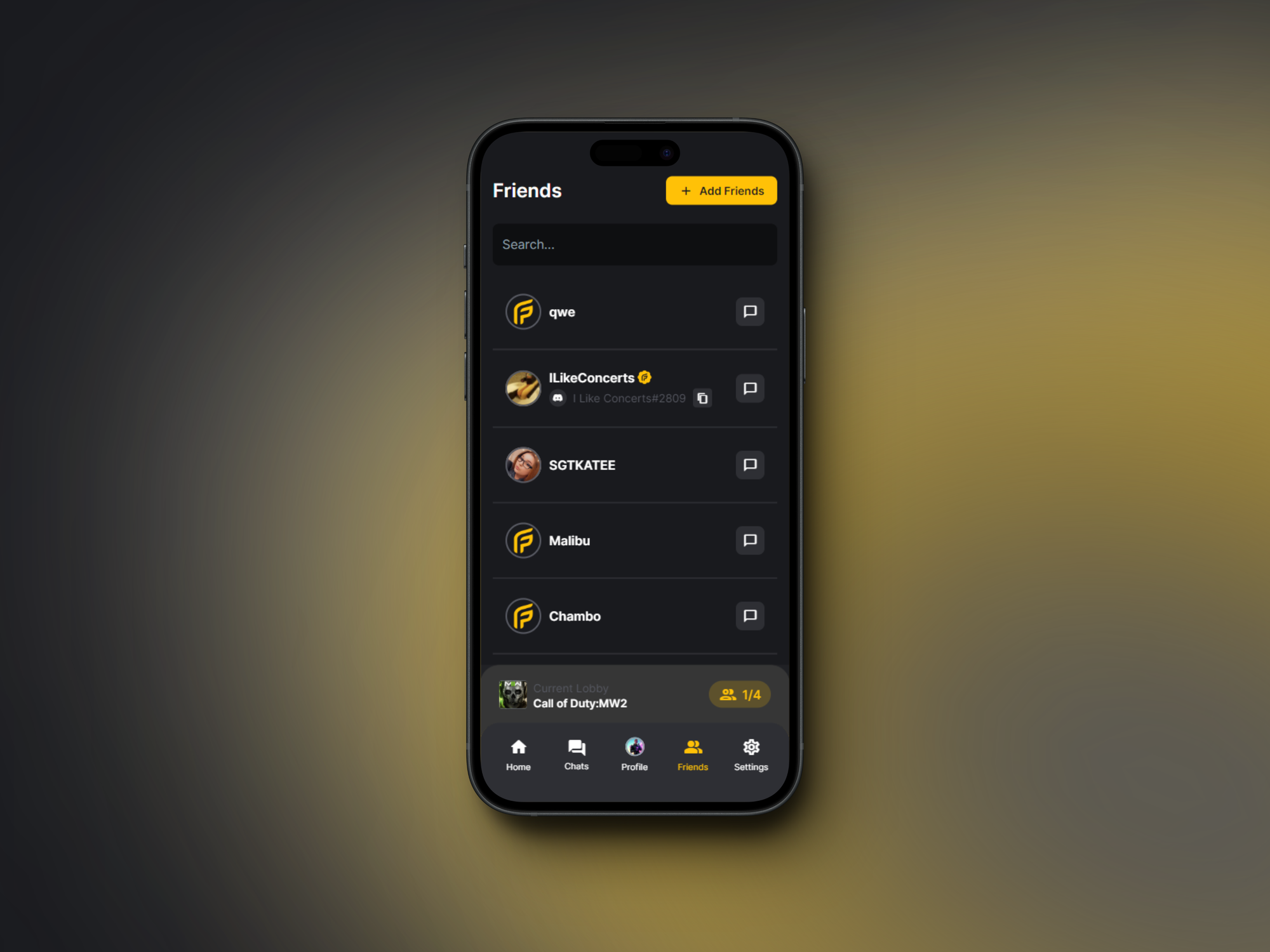 PlayerFinder: Connecting Gamers with FlutterFlow