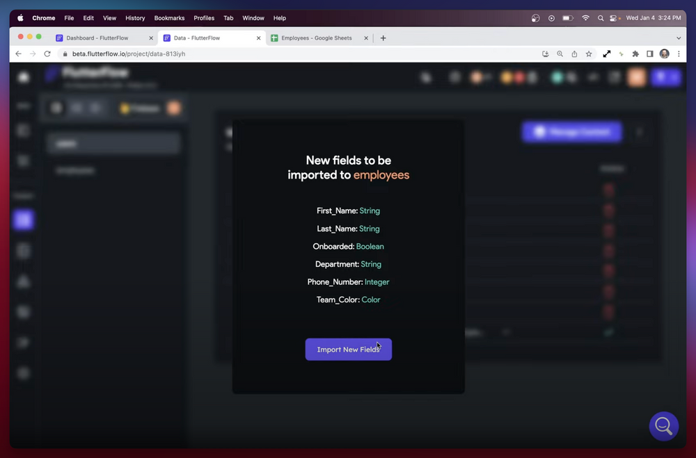 How to Import a CSV Into FlutterFlow